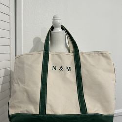 L.L Bean LARGE Boat & Tote Bag LL Bean