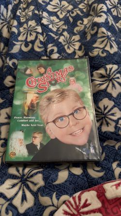 Warner Bros A Christmas Story DVD Movie Disc in Tall DVD Case in wrap