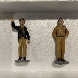 Rare HAWTHORNE Miniatures Mayberry Die Cast Andy Griffith & Barney 1995 #90351&2