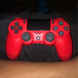 Red PS4 DualShock Controller