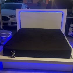 Light Up Queens Bed Frame 