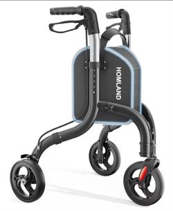 Homland 3-Wheel Rollator Walker