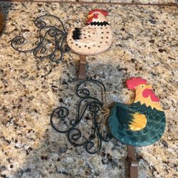 Kitchen Towel Hangers, Used