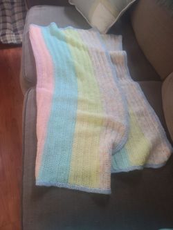 Small homemade baby blanket