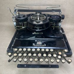 1920’s  HAMMOND MULTIPLEX FOLDING Typewriter vintage