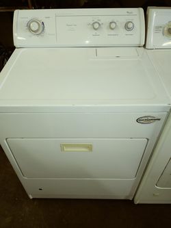 Whirlpool gas dryer works great clean inside and out