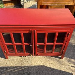 Red China Cabinet 