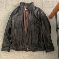Men’s Black Leather Jacket