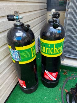 Diving tanks 100 aluminum