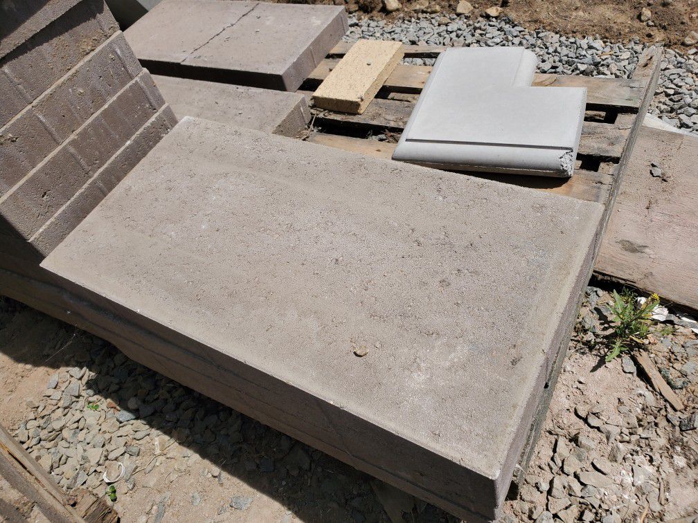 12X24 CEMENT STEPPING STONE PAVERS $6 EACH PIECE
