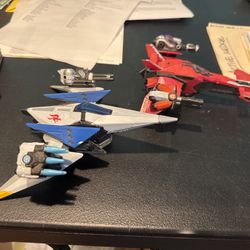 Nintendo Switch Star Fox Arwing Controller Attachments + Starlink Game (SD Card)