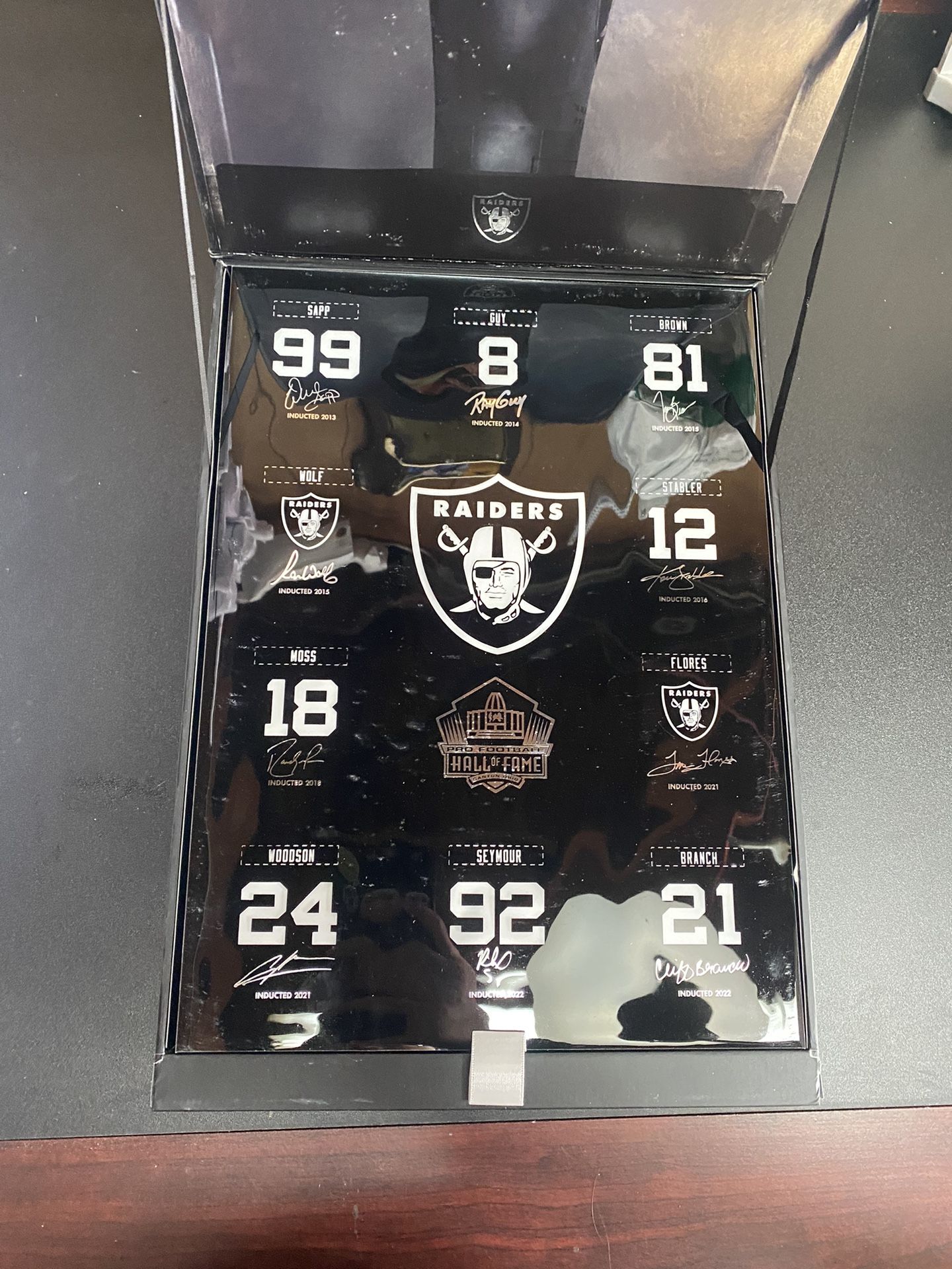 Las Vegas Raiders 2023 Season Ticket Holder Commemorative Gift Box