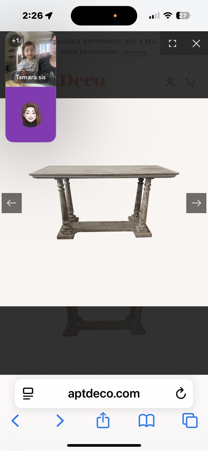 Console Table