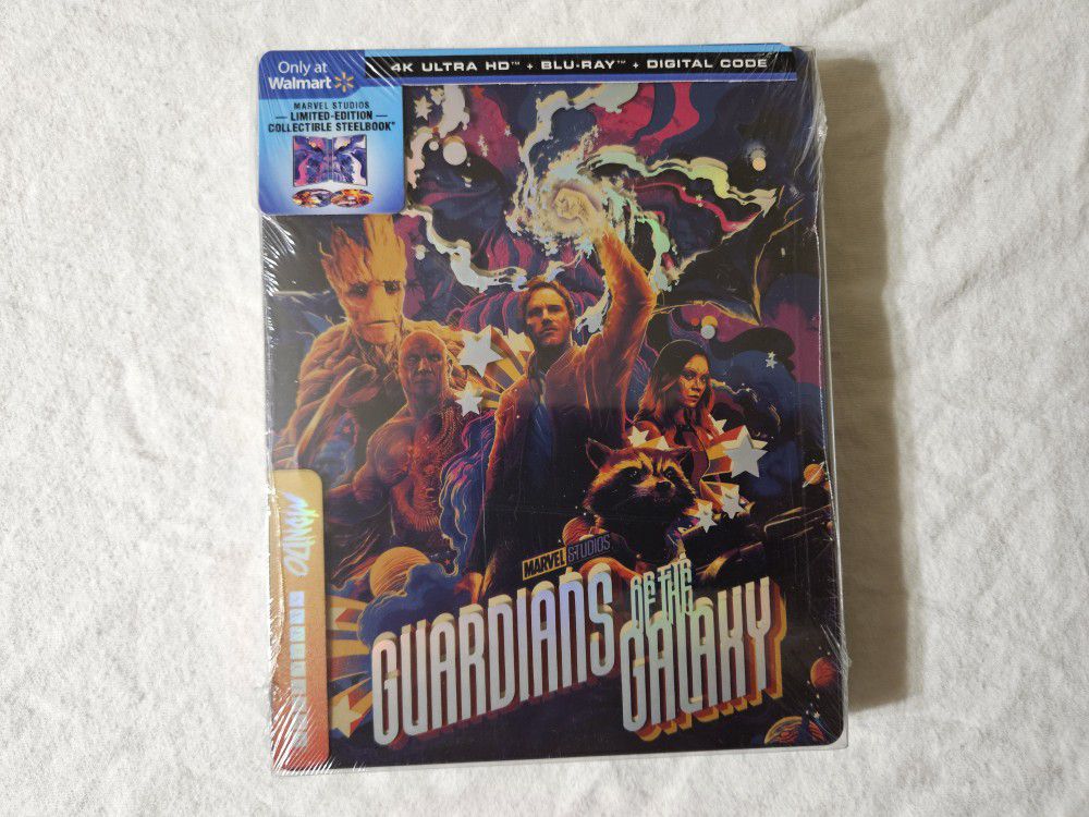 Mondo Guardians Of The Galaxy 4k Blu-ray Steelbook