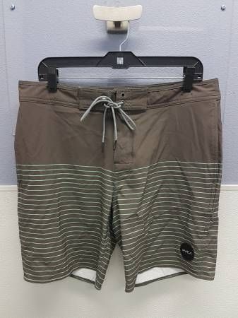 Surfboard shorts RVCA Nature Curren Caples Signature Trunk Size 32 NEW