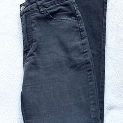 Vintage Black High Rise Stretch Skinny Denim Jeans Size Small (Size 6) - Good Preloved Condition