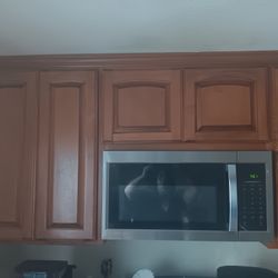 Used Wood Cherry Upper Cabinets