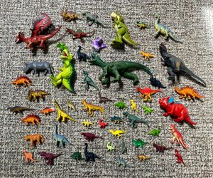 Large Dinosaur Toy Collection – 55 Pieces