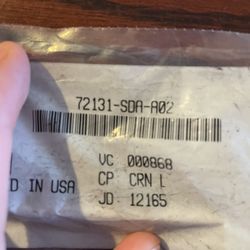 Honda Accord Right Inner Door Handle Cable