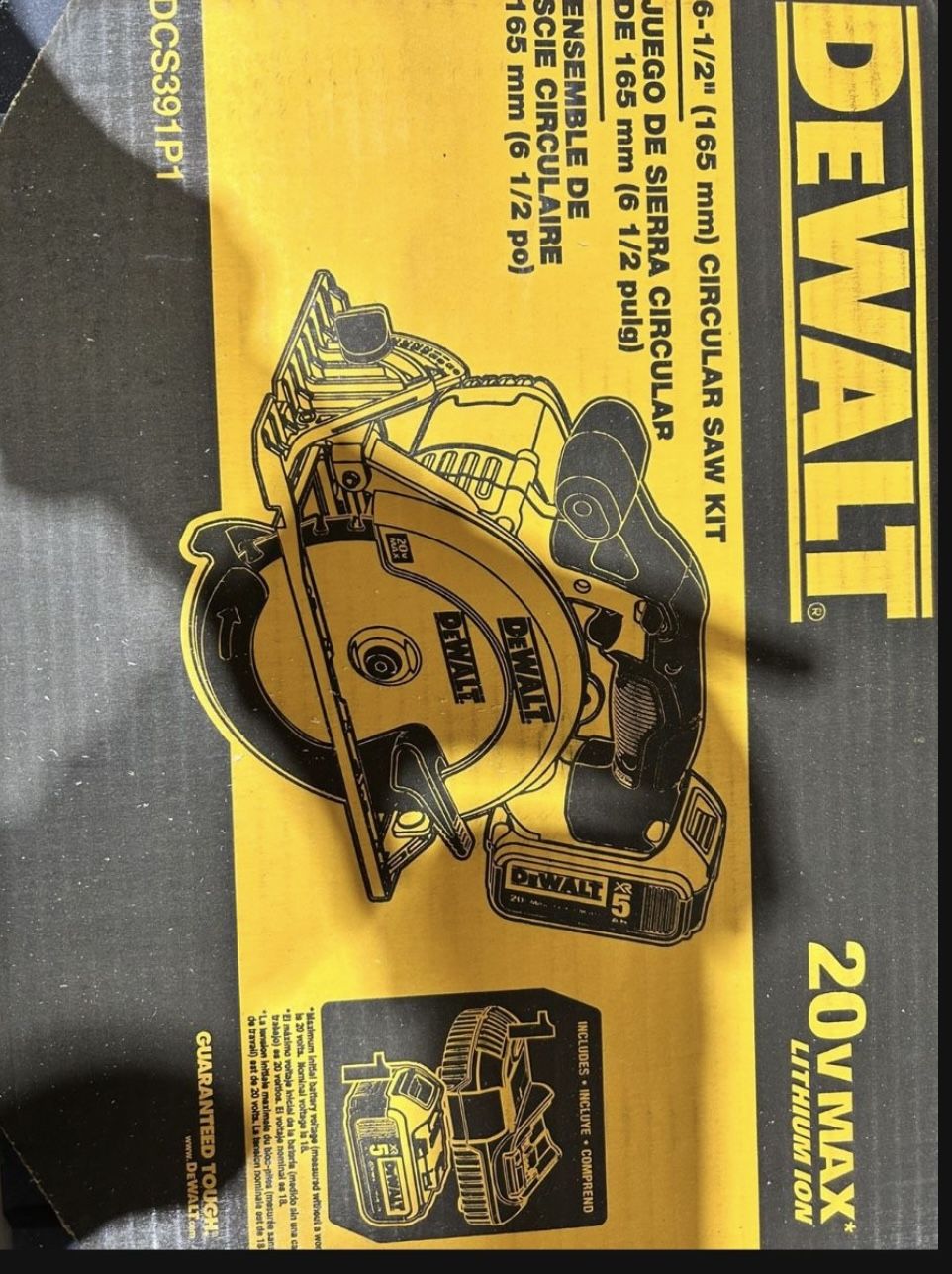 Dewalt 20v Circular Saw Combo NEW