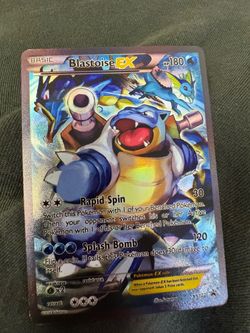 Blastoise EX Pokémon Card XY 122