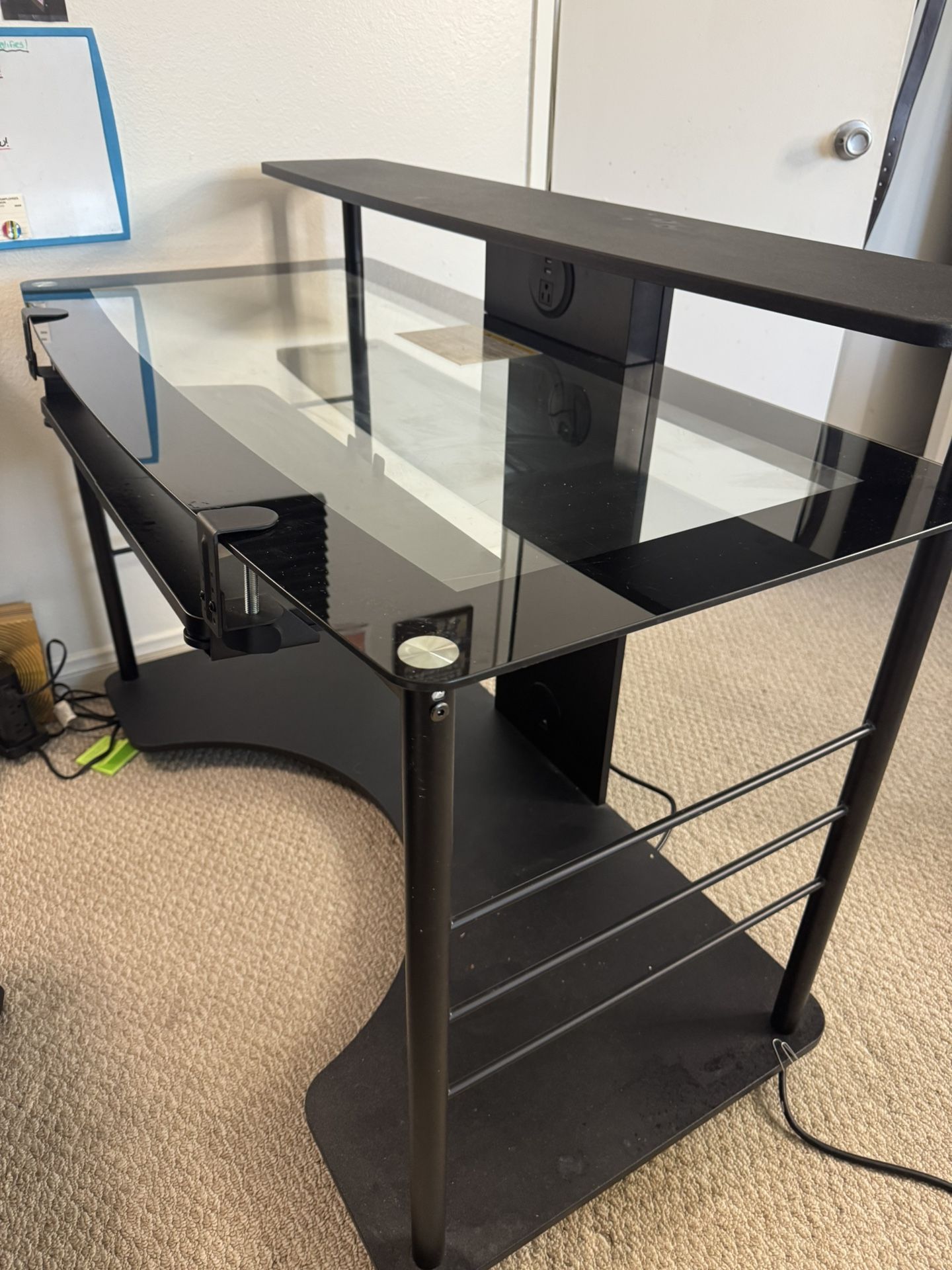 Glass Electric Desk