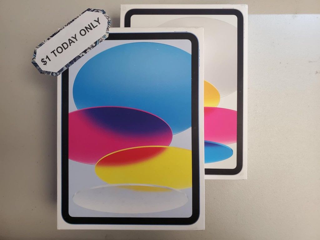 Apple iPad 11-inch A16 - PAY $1 Today Only 'Just Ask Us How'