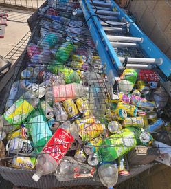 Huge Lot of Empty Aluminum Cans & Plastic Bottles – Crafting or Scrap