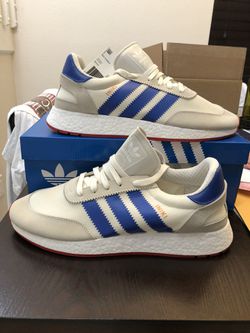 población Ingenieros Respecto a Men's ADIDAS Iniki Runner Pride of the 70's USA BB2093 Off White /  Collegiate Royal / Core Red Size 12 Shoes New w/ Box for Sale in  Plantation, FL - OfferUp