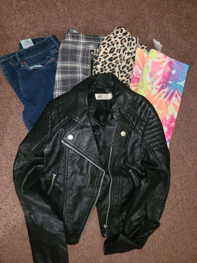 Girls Size 7/8 Clothing And Shoe Lot