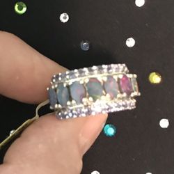 Australian Boulder Opal Ring Size6