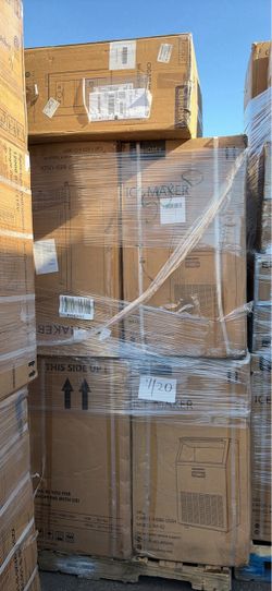 Pallets Appliances Ice Maker, Air Conditioner, chest freezers,