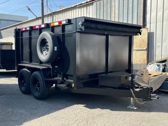 2026 Sky Trailers Dump Trailer / Hydraulic Dump 8.5X10X4 Heavy Duty