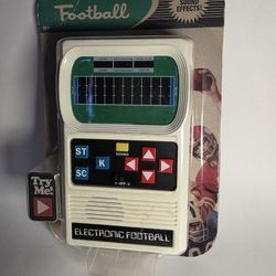 Vintage Mattel Electronic Football Handheld Game – Sealed, Works!