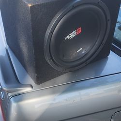 Subwoofer And Box 