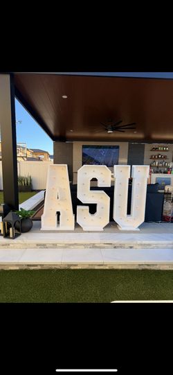 Marquee Letters And Numbers 