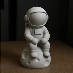 Astronaut Decor For Kids 3d Printed