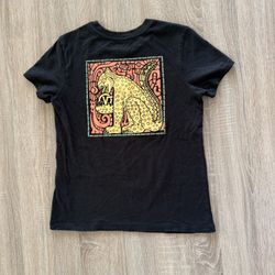 Vans Mexico-Inspired Graphic T-Shirt XS Black – Folk Art Animal Design