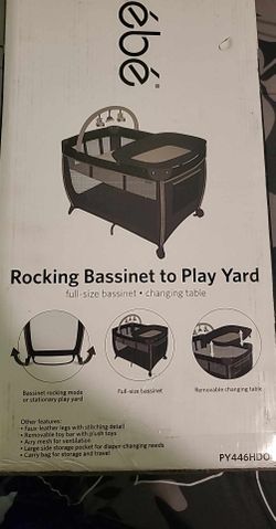 Rocking Bassinet To Play Yard