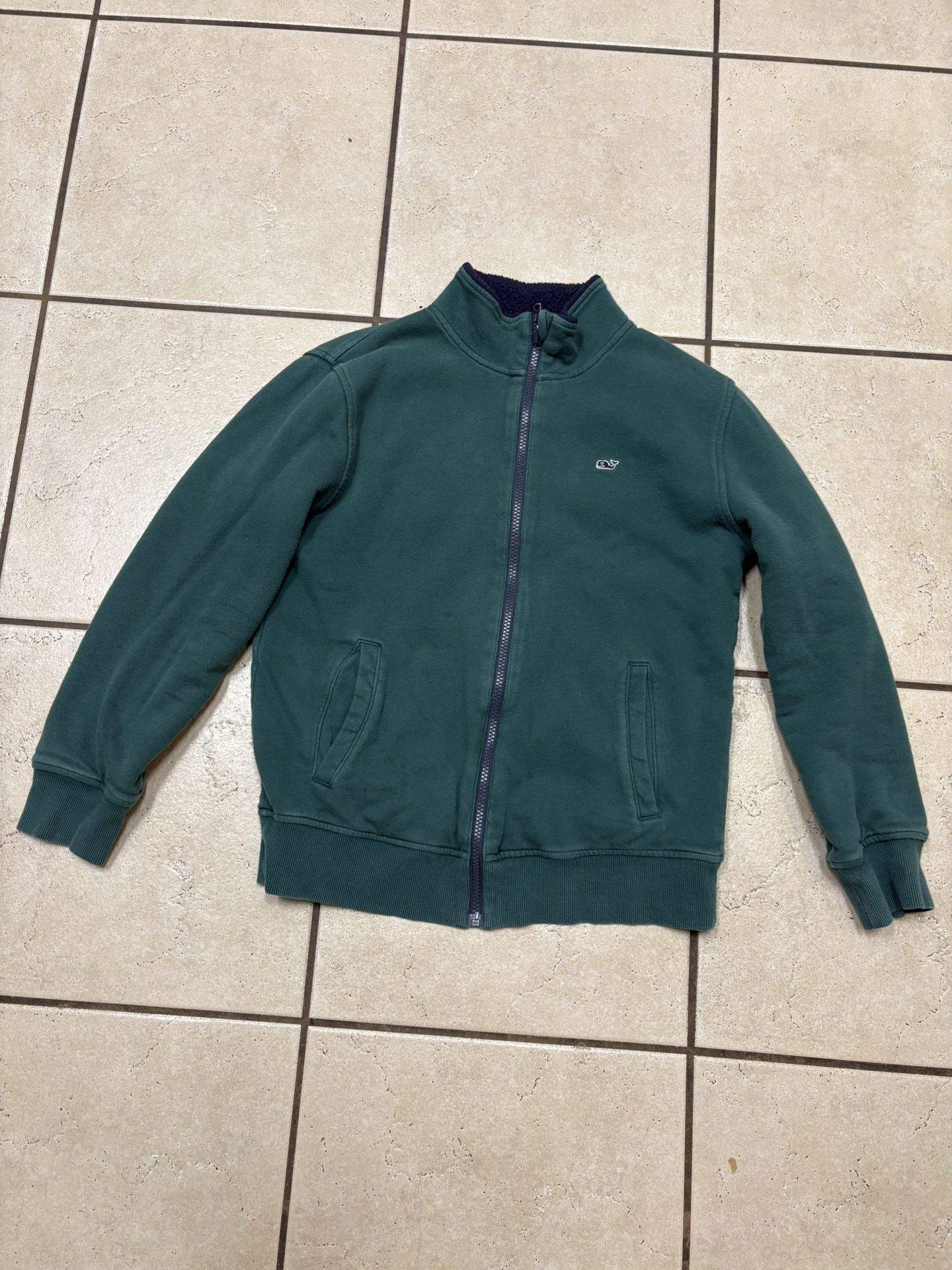 Green Vineyard Vines Zip Up Men’s XS