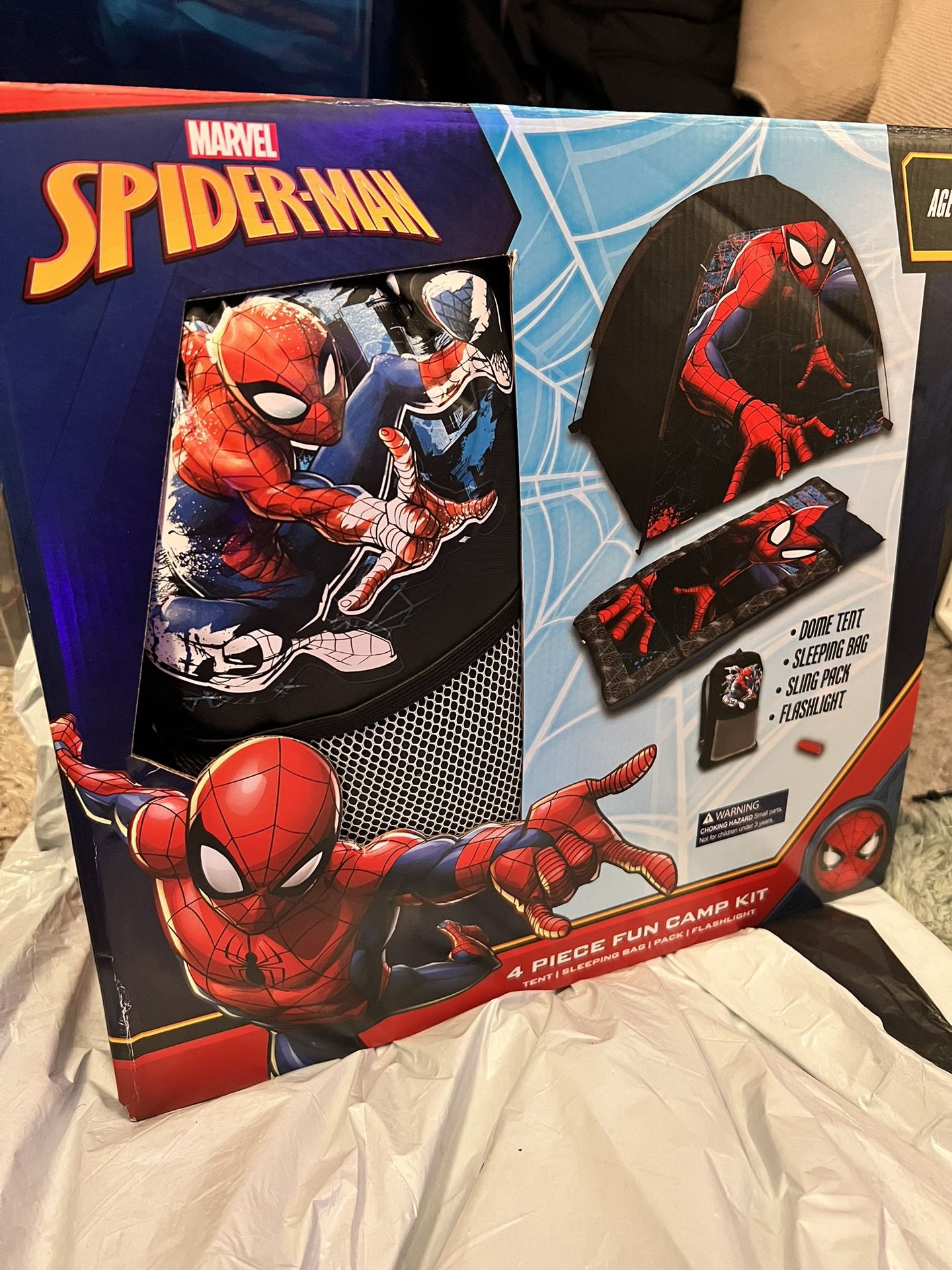 Spider-Man 4piece Camp Set