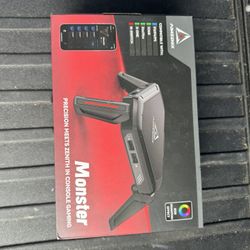 Monster Keyboard and Mouse Adapter for PS5, PS4, PC, Xbox Series X/S, Xbox One, Nintendo Switch Emulator Console Supports APP Real-time Adjustment, Ai