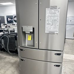 LG Counter Depth Refrige With Fresh Drawer Unused 