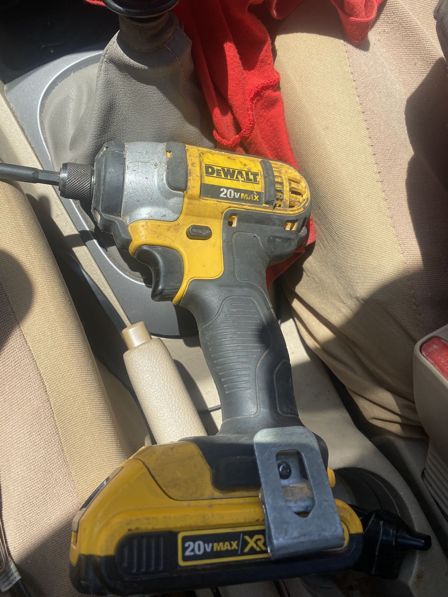 20 volt dewalt impact battery and charger 75