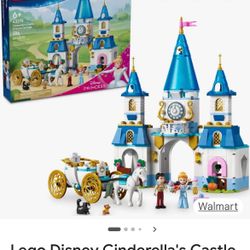 Lego, Disney, Cinderella's castle and horse carriage