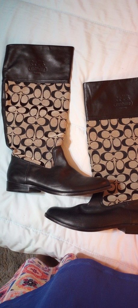 Adorable Coach Boots