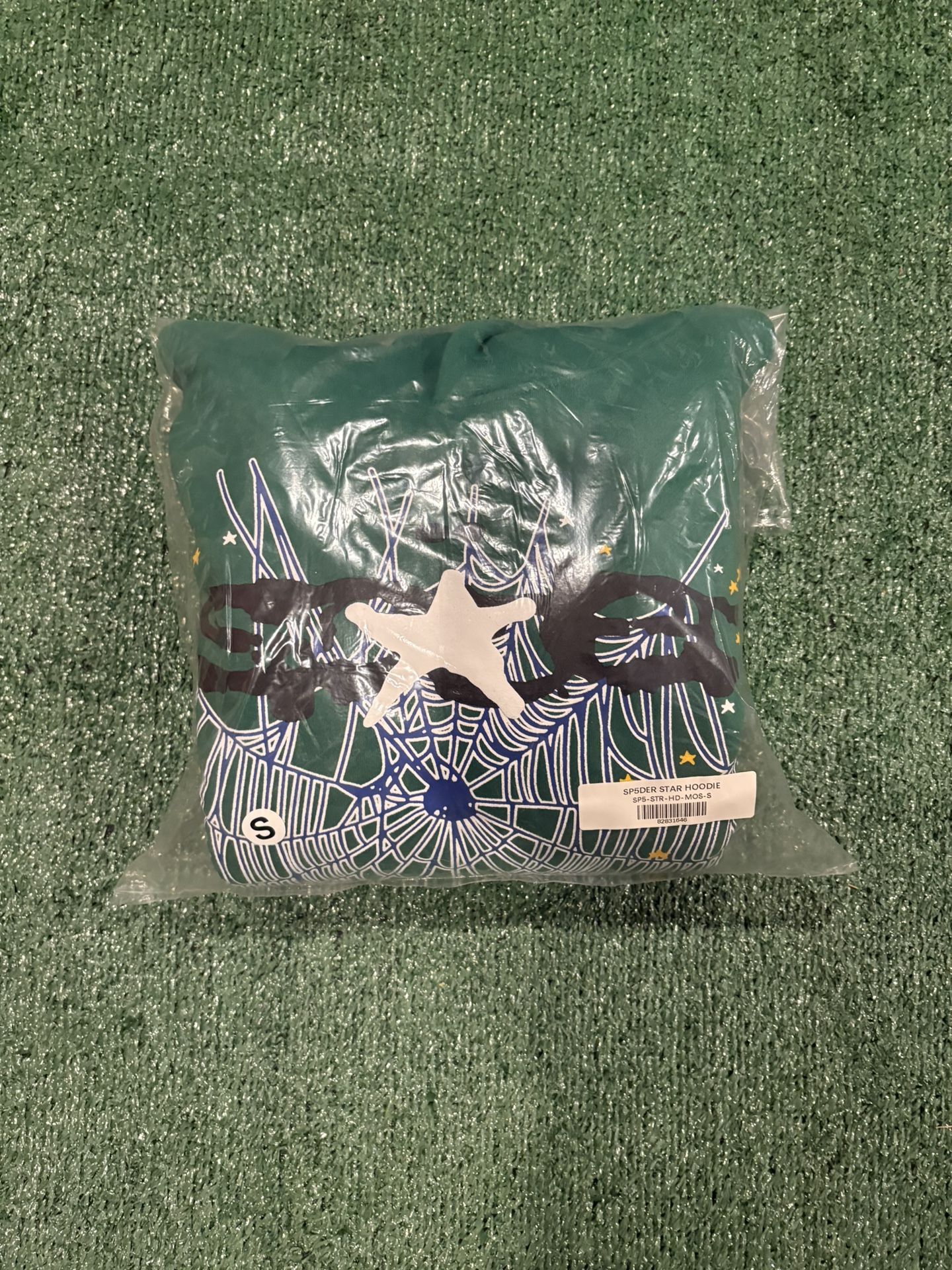 green sp5der hoodie