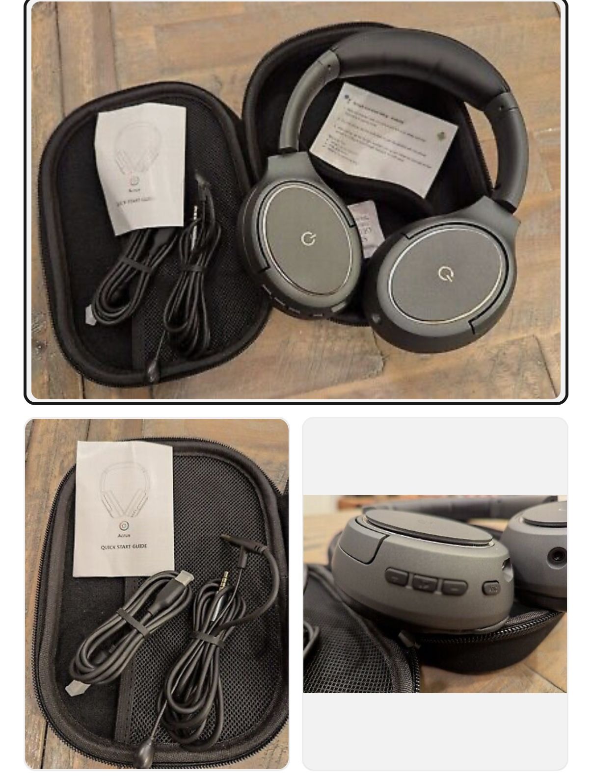 Brand New Google RARE Wireless Headphones Acrux Active Noise Cancellation Mic