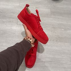 Christian Loubitin Swede Shoes SZ 9.5