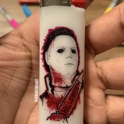 Custom Hand Drawn Lighter Art